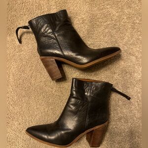 Franco Sarto Leather Booties
